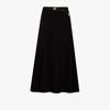 Moncler Belted A-line Mini Skirt In Black