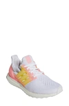 Adidas Originals Adidas Women's Ultraboost 5.0 Dna Running Shoes In White/pink/yellow