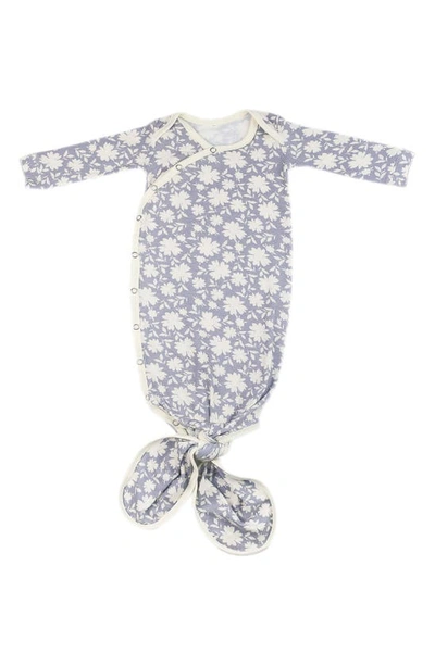 Copper Pearl Babies' Newborn Knotted Gown In Lacie