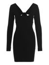 Rotate Birger Christensen Juno Bodycon Minidress In Black