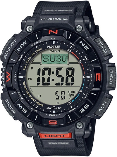 Pre-owned Casio Pro Trek Prg-340-1jf Men's Watch Digital Biomass Plastic 2022
