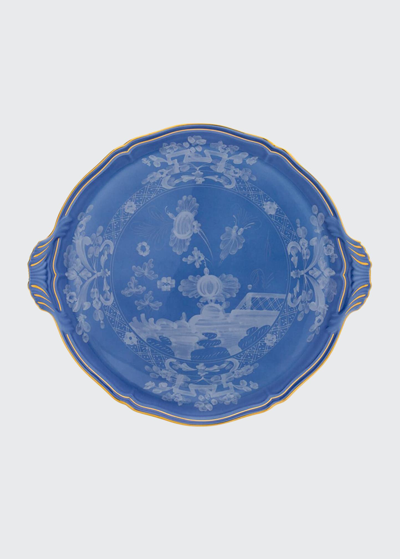 Ginori Antico Doccia Round Cake Plate
