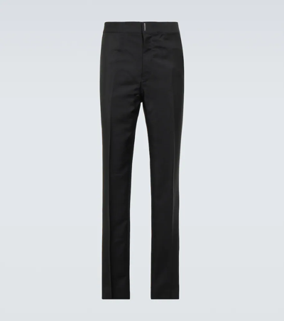 Givenchy Wool And Mohair Suit Pants In Black