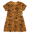 MINI RODINI LEOPARD-PRINT JERSEY DRESS