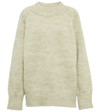 MAISON MARGIELA ALPACA, COTTON AND WOOL SWEATER