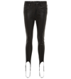 3x1 N.y.c. Skinny Stirrup High-rise Jeans In Black