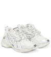 Balenciaga Runner Logo-embroidered Sneakers In White