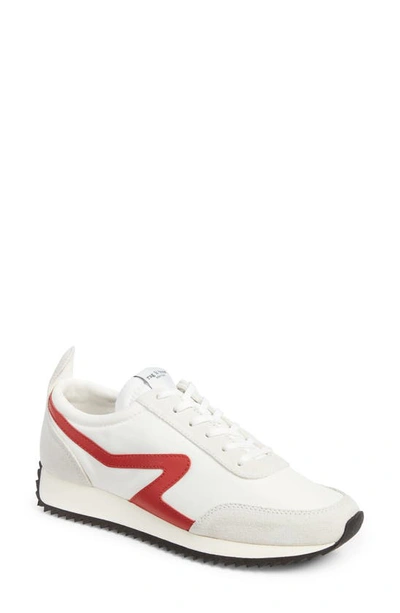 Rag & Bone Retro Runner Sneakers In White
