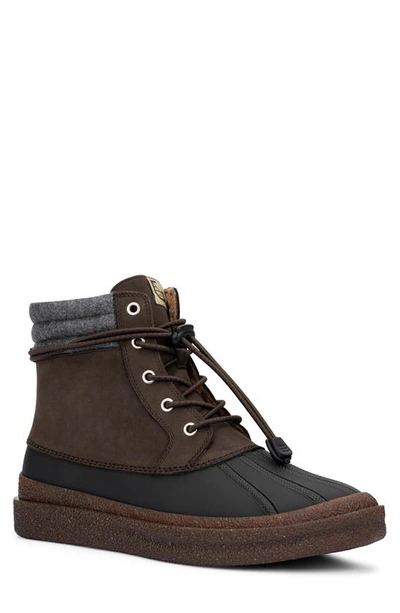 Hybrid Green Label Men's Rayne High Top Sneakers In Brown