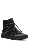 Hybrid Green Label Men's Shift High Top Sneakers In Black