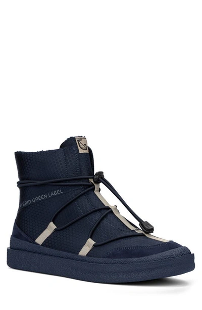 Hybrid Green Label Men's Shift High Top Sneakers Men's Shoes In Navy