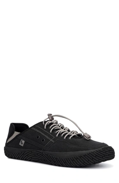 Hybrid Green Label Men's Adventure 2.0 Low Top Sneakers In Black