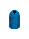 Marni Double-breasted Virgin Wool Peacoat In 00b44
