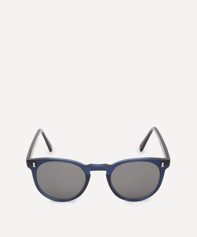 Cubitts Herbrand Classic Round Sunglasses In Blue