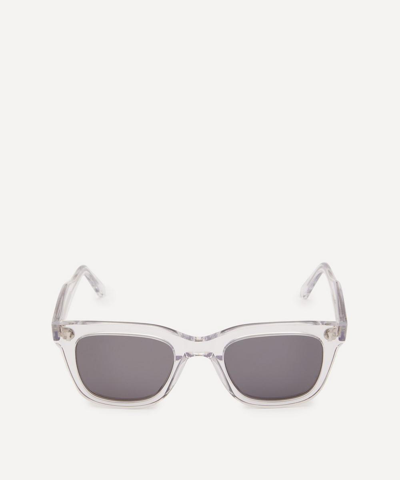 Cubitts Ampton Bold Acetate Sunglasses In Crystal