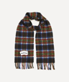 ACNE STUDIOS MENS TARTAN WOOL-BLEND SCARF