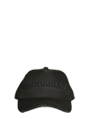 DSQUARED2 DSQUARED2 DISTRESSED LOGO EMBROIDERED BASEBALL CAP