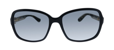 Ferragamo Sf 606s 001 Rectangle Sunglasses In Grey