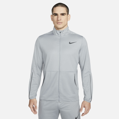 Nike Dri-fit Epic Men's Full-zip Knit Training Jacket In Grey ModeSens