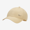 Nike Sportswear Heritage 86 Cap In Sesame,metallic Silver