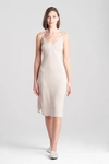 Natori Luxe Shangri-la Nightgown In Heather Cashmere