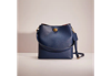 Coach Restored Charlie Bucket Bag In Brass/deep Blue