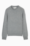Cos Pure Cashmere Jumper In Grey