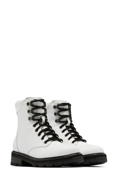 Sorel Lennox Lace Boot In White