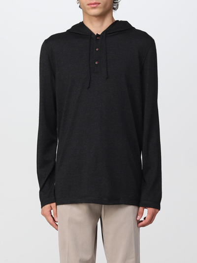 Kiton Jumper  Men In Charcoal