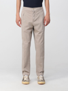 Kiton Straight-leg Wool Pants In Beige