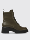 Camper Flat Booties  Women Color Green In Green