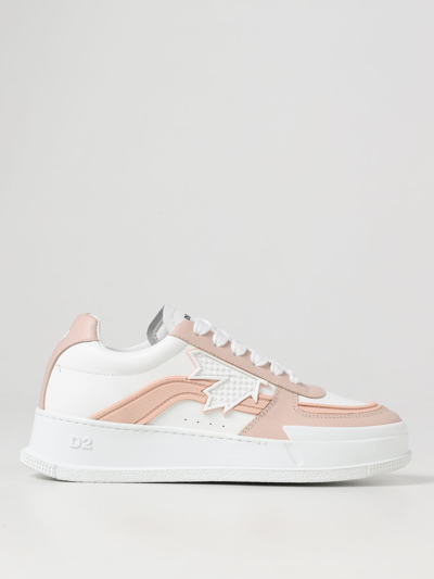 DSQUARED2 SNEAKERS DSQUARED2 WOMAN COLOR WHITE,D30678001