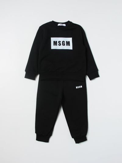 Msgm Babies' Jumpsuit  Kids Kids In Black