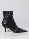 BALENCIAGA CAGOLE BALENCIAGA LEATHER ANKLE BOOTS,D31495002