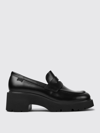 Camper Thelma Chunky Leather Loafers In Black