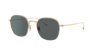 Oliver Peoples Ov1307st Brushed Gold Sunglasses In Midnight Express Polar