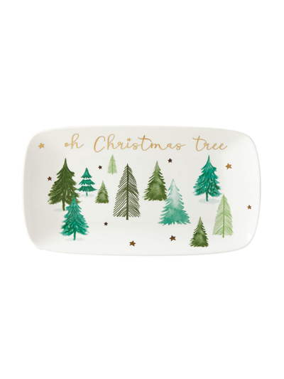 Lenox Balsam Lane Hors D'oeuvres Tray In White