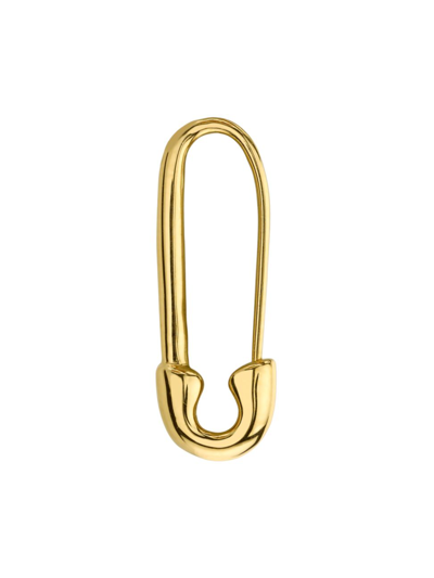Anita Ko Safety Pin 18k Yellow Gold Single-earring