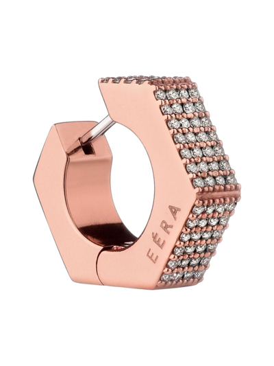 Eéra Women's Dado 18k White Gold & Diamond Hoop Earring