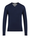 Vneck Sweaters In Blue