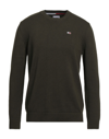 Tommy Jeans Sweaters In Military Green