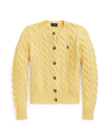 Polo Ralph Lauren Cardigans In Light Yellow