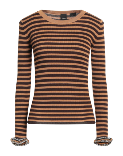 Pinko Sweaters In Beige