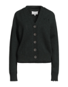Maison Margiela Cardigans In Dark Green