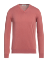 Alpha Studio Sweaters In Pastel Pink