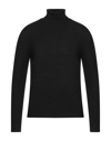 Alpha Studio Turtlenecks In Black