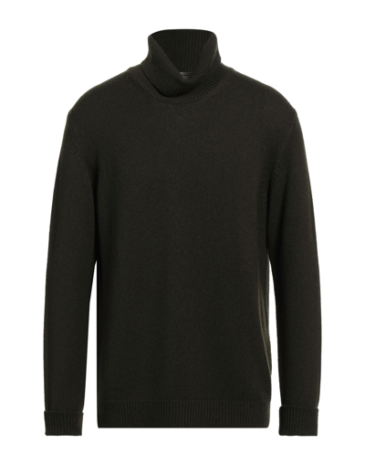 Massimo Alba Turtlenecks In Military Green