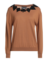Boutique Moschino Sweaters In Brown