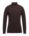 Gran Sasso Turtlenecks In Dark Brown