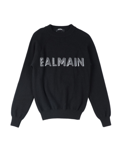 Balmain Kids' Sweaters In Black
